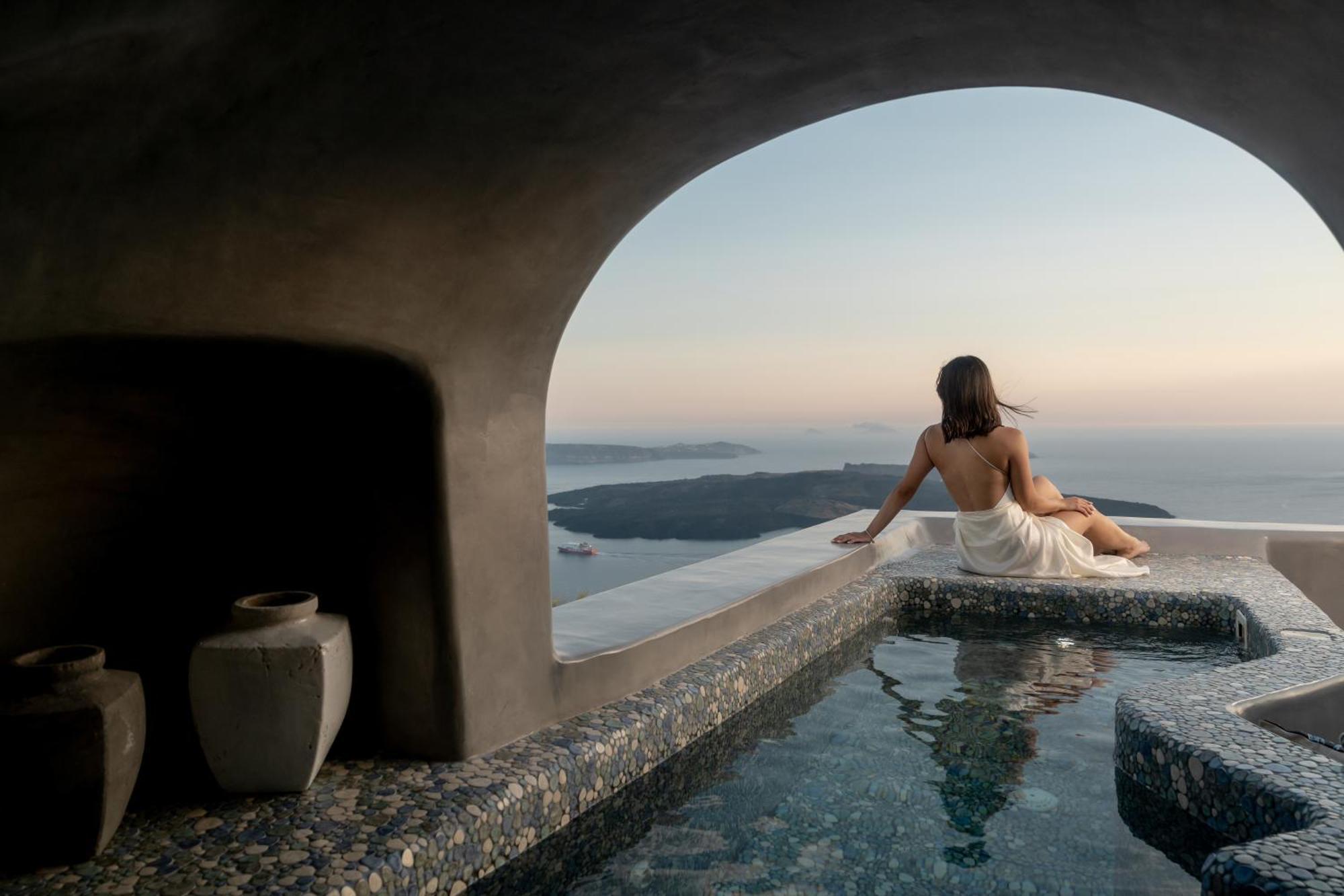 Ventus Paradiso Villa Imerovigli  Bagian luar foto